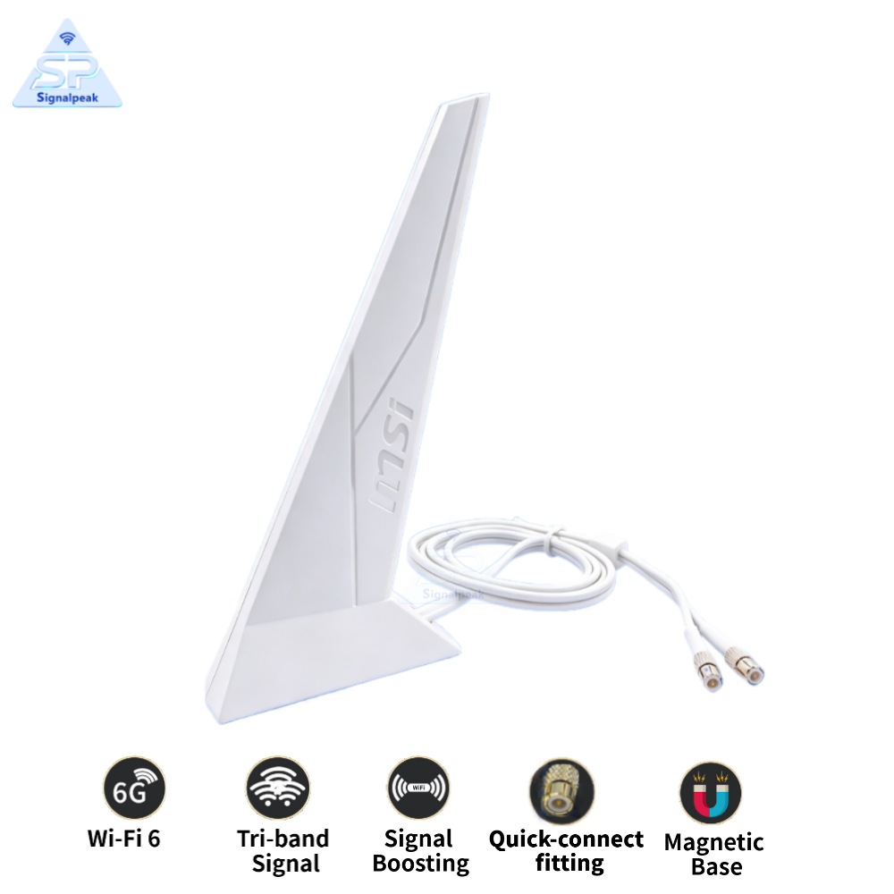 Z890 Wi-Fi 7 Motherboard - Antenne Wi-Fi 7 originale, récepteur de