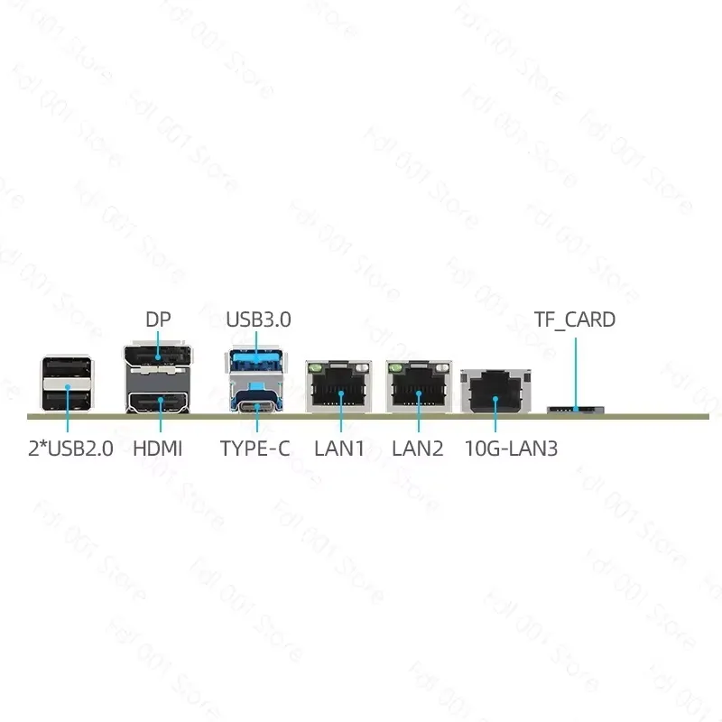 Carte mère Mini ITX pour NAS a - Mini Itx Dual 2.5G Nas Motherboard avis et prix